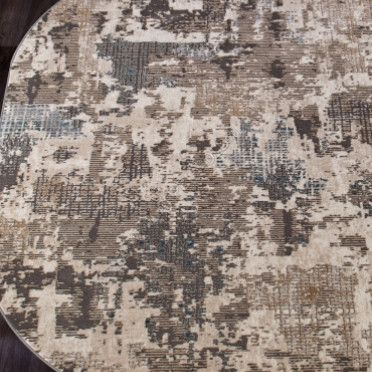 Ковер российский D737 CREAM овальный - коллекция SERENITY