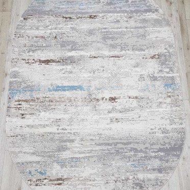 Ковер 36556A OVAL L.BEIGE / BLUE Amatis (Reis)