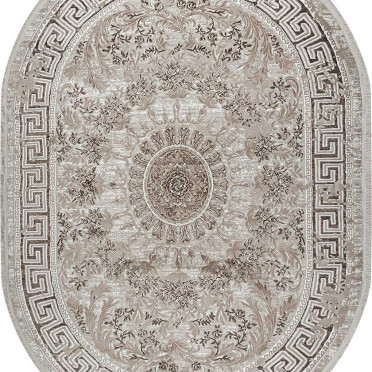 37545A OVAL BROWN / BEIGE Sanat Viscon