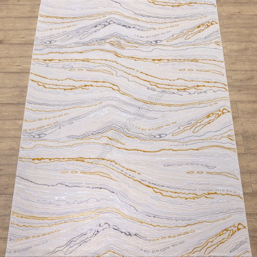 КОВРЫ ДИЗАЙН F592AS ЦВЕТ BEIGE / GOLD