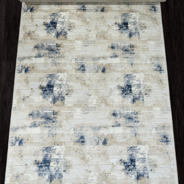 Ковер DA492 - 635 CREAM / NAVY - Дорожка - коллекция ANTEP