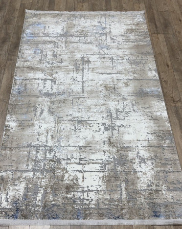 Турецкий ковер Elite Carpet OTTO 30170A (Акрил, бежевый, синий, серый)