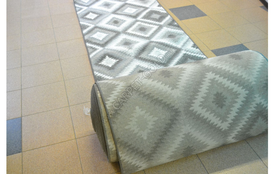 Ковровая дорожка Frize 22716X SILVER