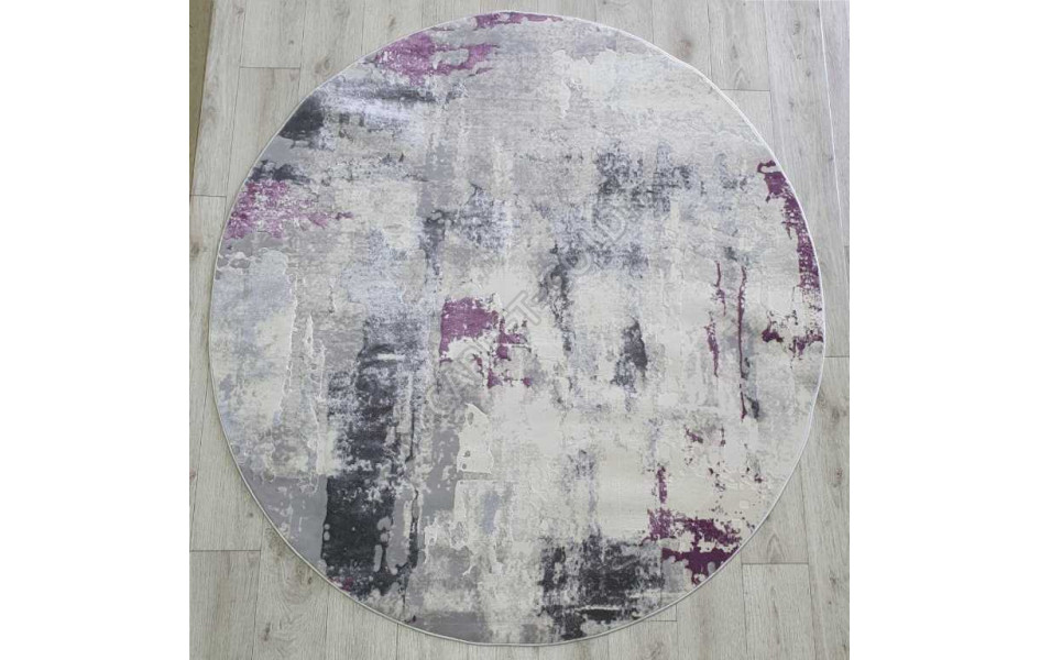Ковер 36506A DAIRE GREY / LILA Amatis (Reis) круг