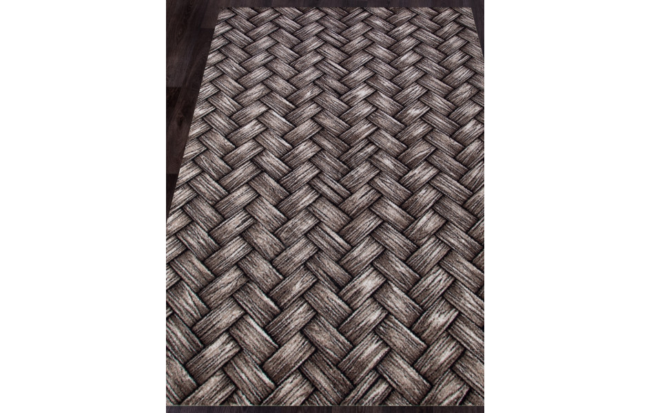 Ковер D723 - BEIGE-BROWN 2 - Прямоугольник - коллекция SIERRA