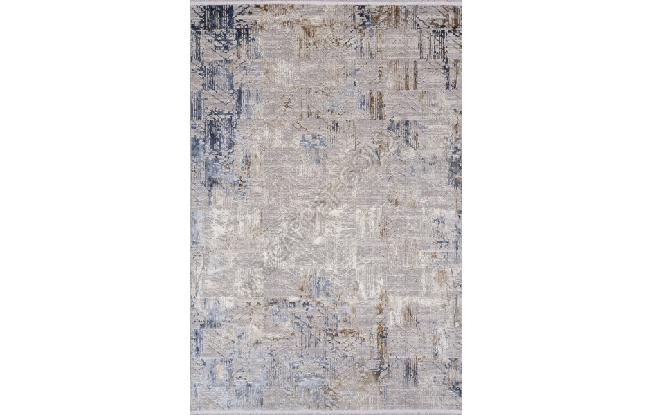 Ковер 00160A - L.BLUE FDY / D.BLUE FDY - Прямоугольник - коллекция ASADU