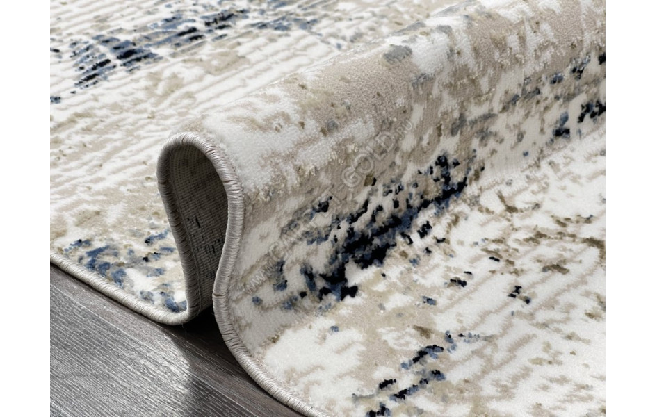 Турецкий ковер 40705A_MAVI / COKME BEJ ОВАЛ