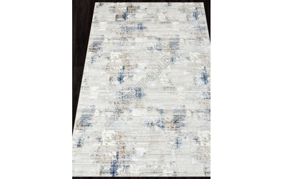 Ковер DA492 - 635 CREAM / NAVY - Прямоугольник - коллекция ANTEP