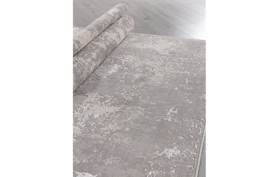 Ковер F477 - GRAY-BEIGE - Прямоугольник - коллекция LIMAN