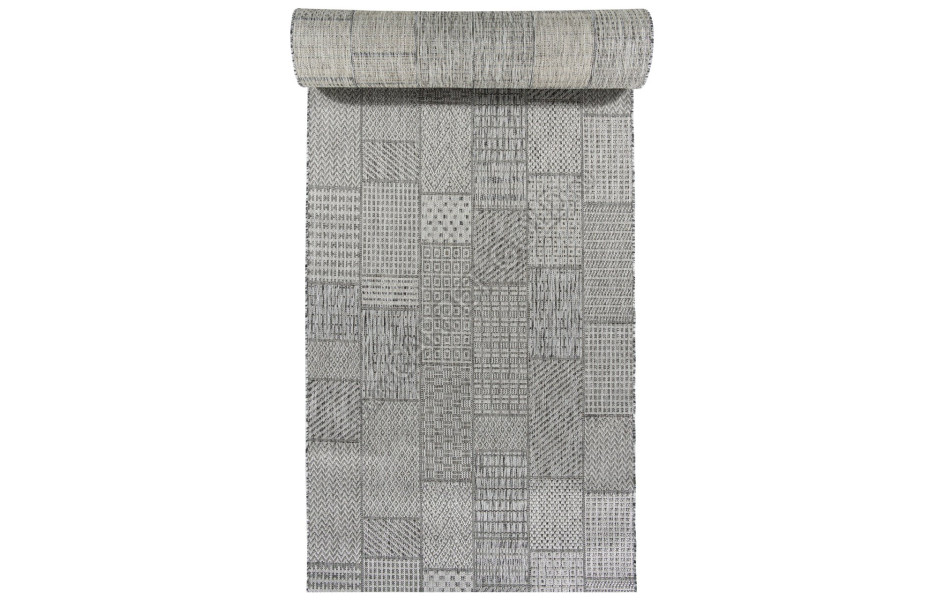 Ковер S160 - DARK GRAY - Дорожка - коллекция KAIR