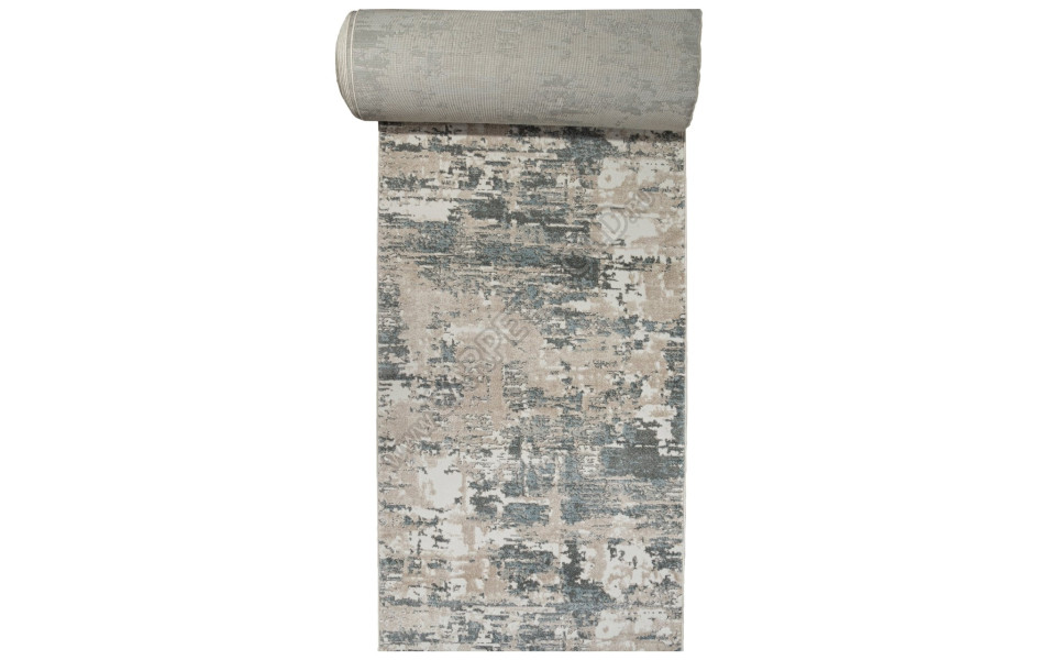 Ковер F231 - BEIGE-BLUE - Дорожка - коллекция NATUREL